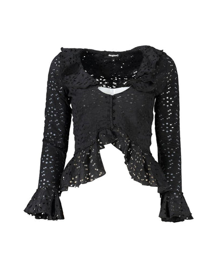 Desigual Black Cotton Shirt