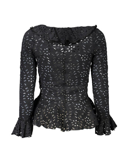 Desigual Black Cotton Shirt