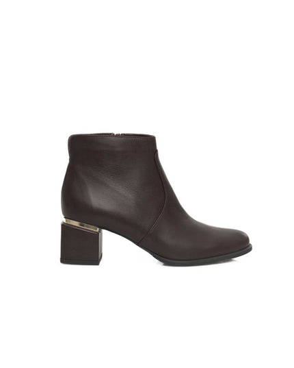 Cerruti 1881 Burgundy Cowhide Women Boot