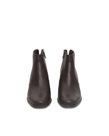 Cerruti 1881 Burgundy Cowhide Women Boot