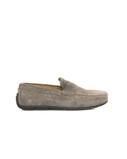 Cerruti 1881 Gray Cowhide Men's Loafer