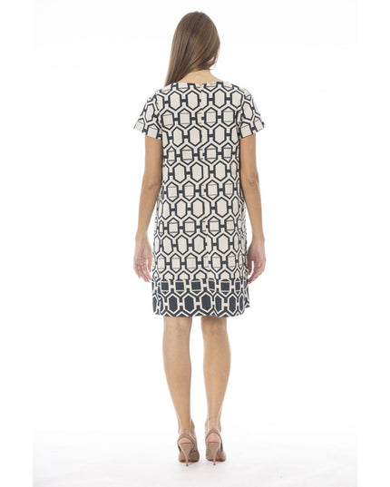 Baldinini Trend White Cotton Women Dress