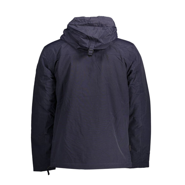 Napapijri Blue Polyamide Jackets & Coat