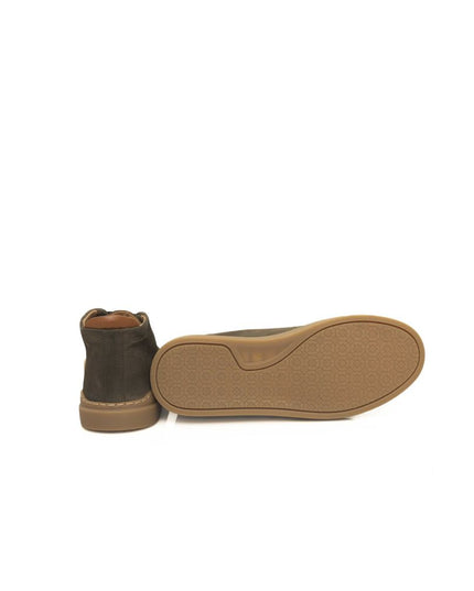 Cerruti 1881 Green Cowhide Men Boot