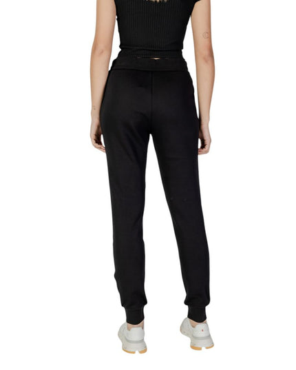Armani Exchange Black Cotton Joggers (Workout Pants)