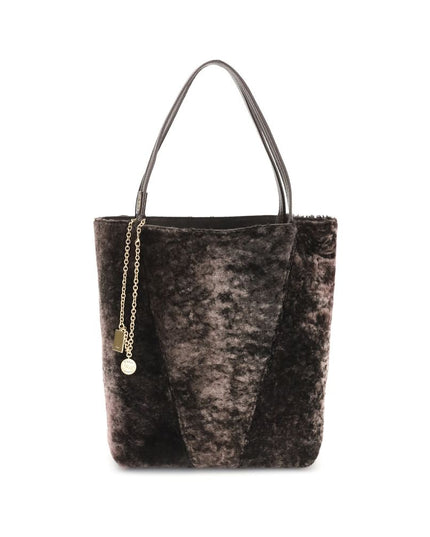 Chloé Brown Lamb Ovis Aries Aries Shoulder Bag