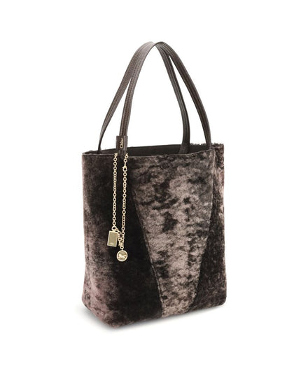 Chloé Brown Lamb Ovis Aries Aries Shoulder Bag