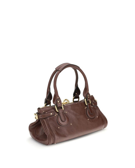Chloé Bordeaux Calf Leather Bos Taurus Shoulder Bag