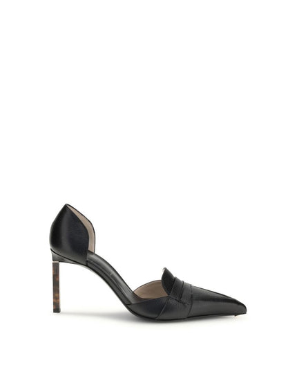 Tom Ford Black Leather High Heel Pumps