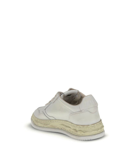 Autry White Leather Athletic Sneakers