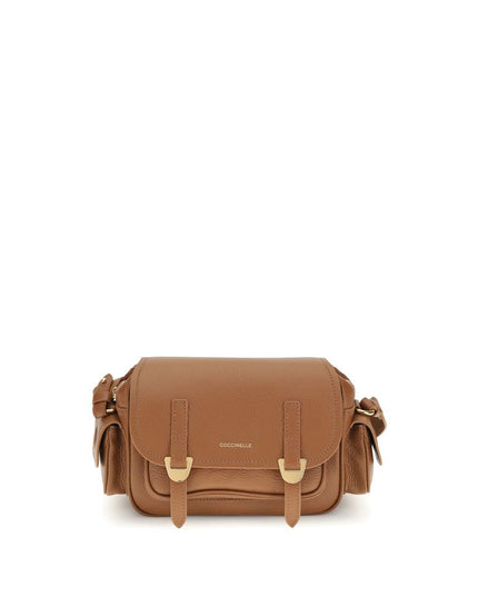 Coccinelle Brown Leather Shoulder Bag