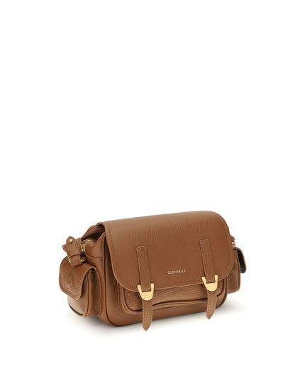 Coccinelle Brown Leather Shoulder Bag