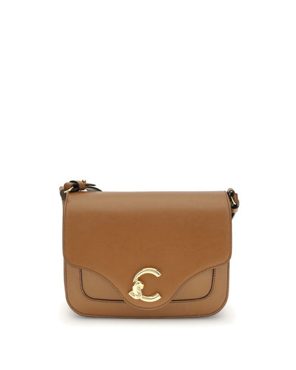 Coccinelle Brown Leather Shoulder Bag