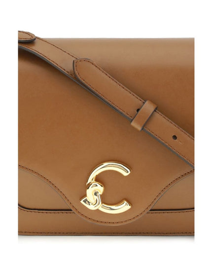 Coccinelle Brown Leather Shoulder Bag