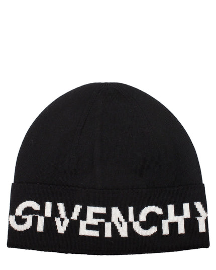 Givenchy Black Wool Beanie
