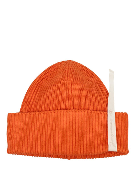 Jacquemus Orange Cotton Beanie