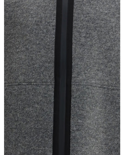 LAMINAR Gray Polyester Full-Length Jacket