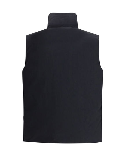 LAMINAR Black Polyamide Sleveless Jacket