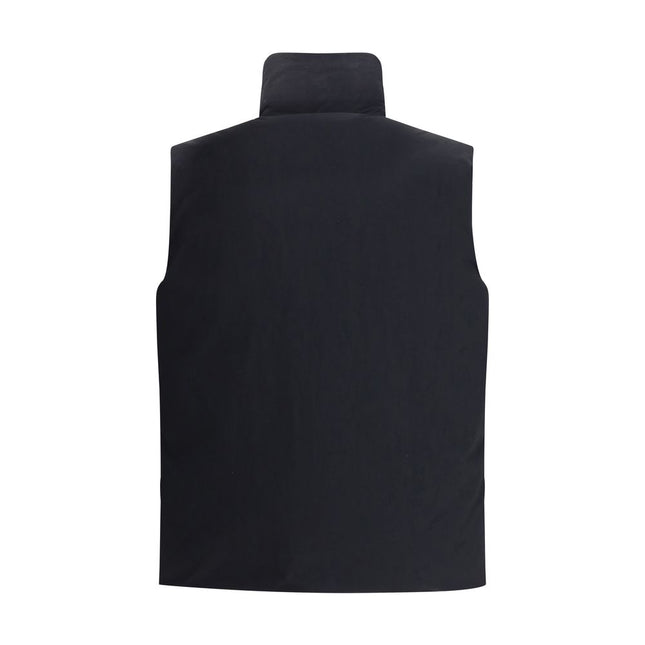 LAMINAR Black Polyamide Sleveless Jacket