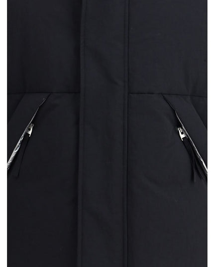 LAMINAR Black Polyamide Sleveless Jacket