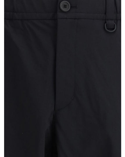 LAMINAR Black Polyamide Cargo Pants