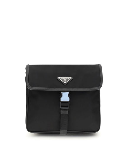 Prada Black Recycled Polyamide Shoulder Bag