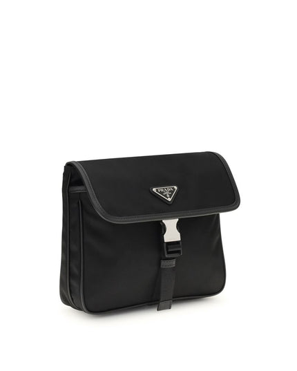 Prada Black Recycled Polyamide Shoulder Bag