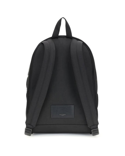 Saint Laurent Black Recycled Polyamide Backpack