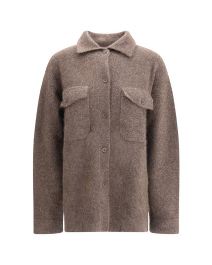 P.A.R.O.S.H. Cardigan with classic collar