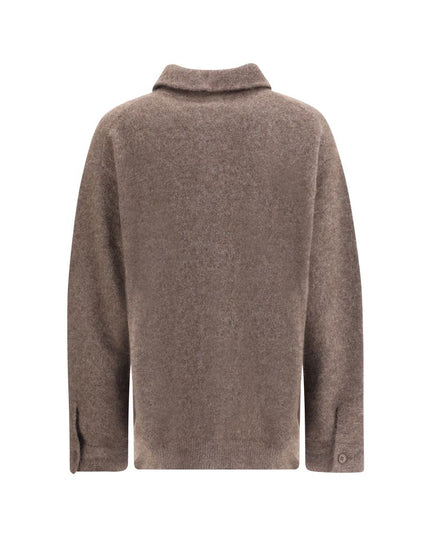 P.A.R.O.S.H. Cardigan with classic collar