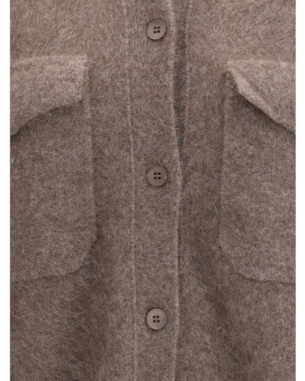P.A.R.O.S.H. Cardigan with classic collar