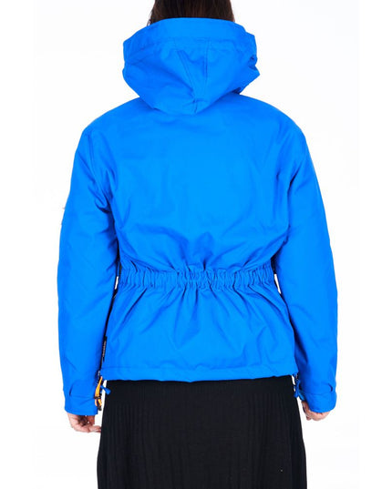 Ladakh Blue Polyester Women Jacket
