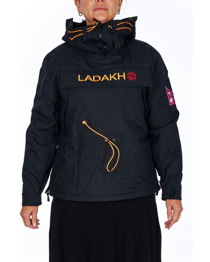 Ladakh Black Polyester Women Jacket