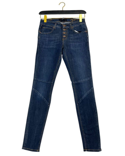 Object Blue Cotton Women's Jeans