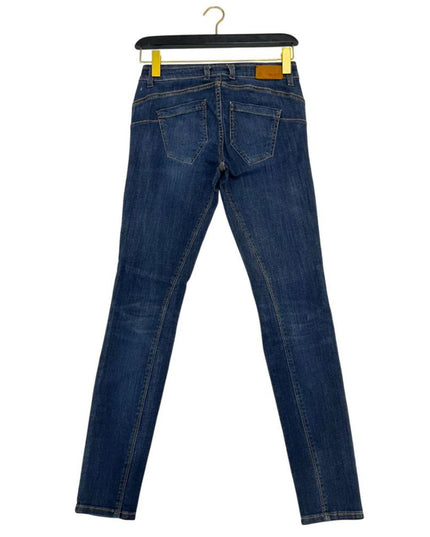Object Blue Cotton Women's Jeans