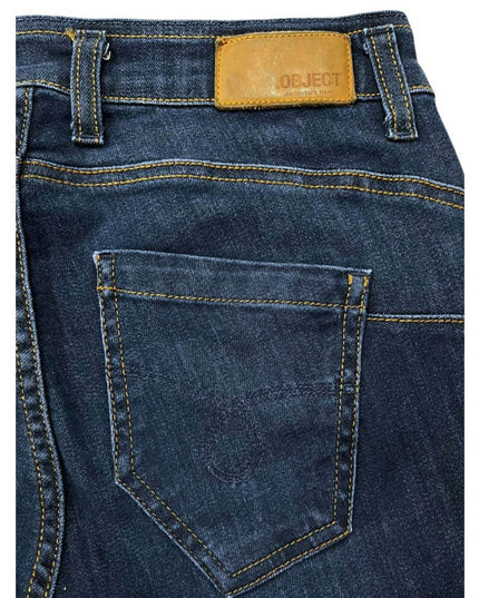 Object Blue Cotton Women's Jeans