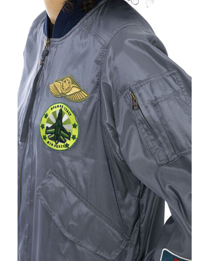 Mr&Mrs Italy Light Blue Polyamide Women Jacket