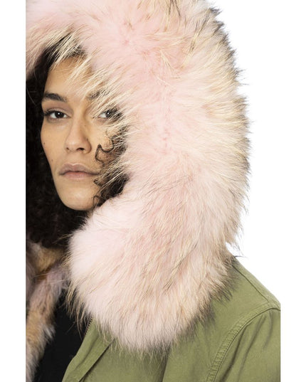 Mr&Mrs Italy Army Cotton Women Parka