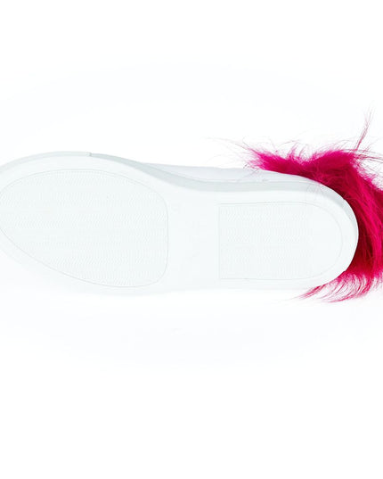 Mr&Mrs Italy White Lamb Leather Women Sneaker