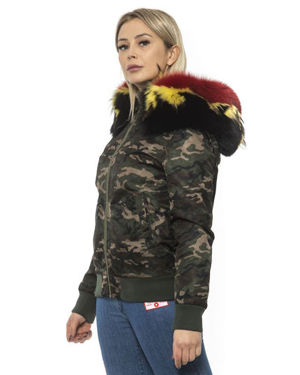 Mr&Mrs Italy Army Polyamide Women Bomber Jacket