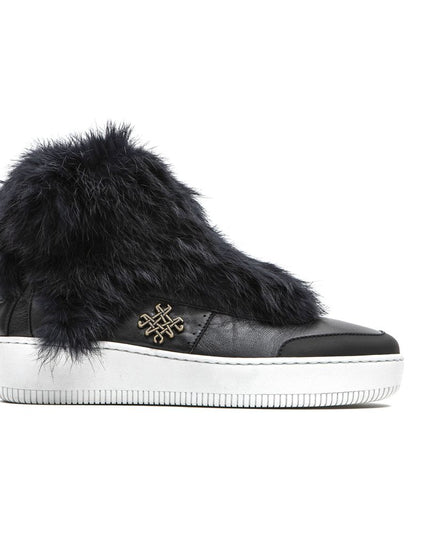 Mr&Mrs Italy Blue Cotton Women Sneaker