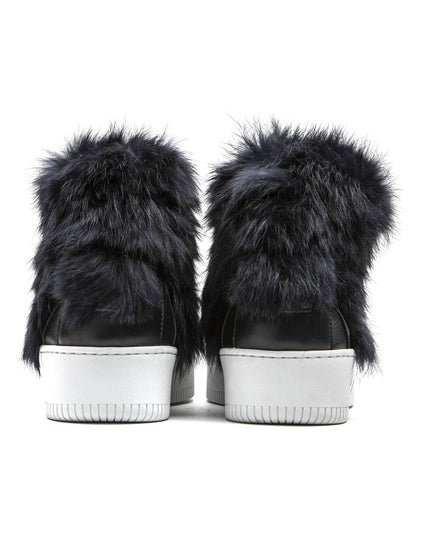 Mr&Mrs Italy Blue Cotton Women Sneaker