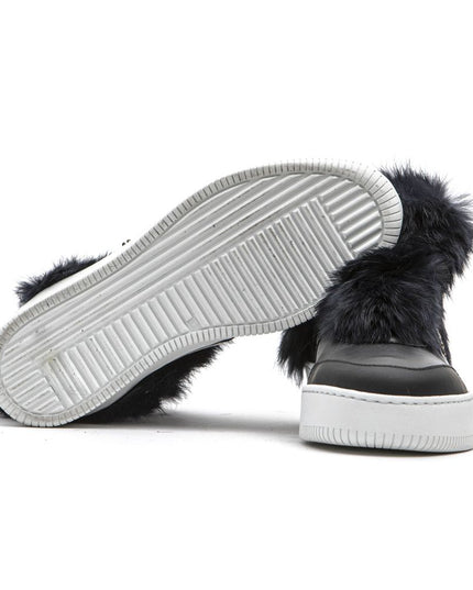 Mr&Mrs Italy Blue Cotton Women Sneaker