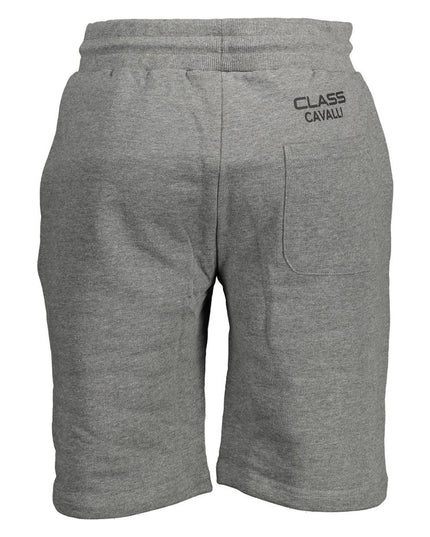 Cavalli Class Gray Cotton Pant