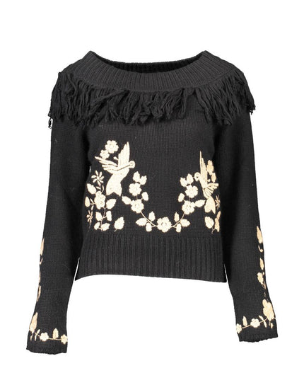 Blugirl Black Wool Sweater