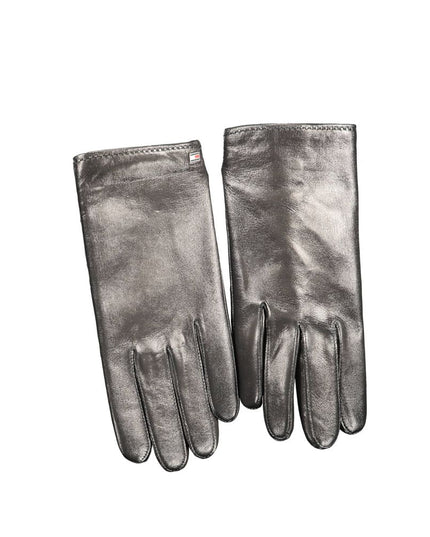 Tommy Hilfiger Nero Leather Men Glove