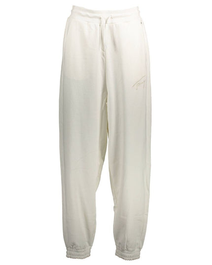 Tommy Hilfiger White Cotton Pant