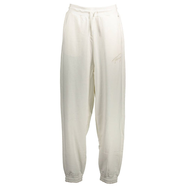 Tommy Hilfiger White Cotton Pant