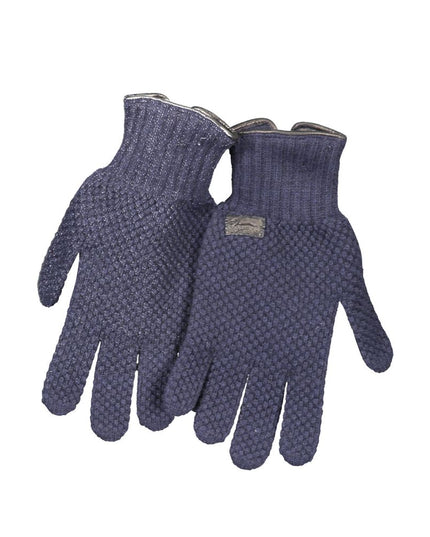 Harmont & Blaine Blue Wool Men's Glove