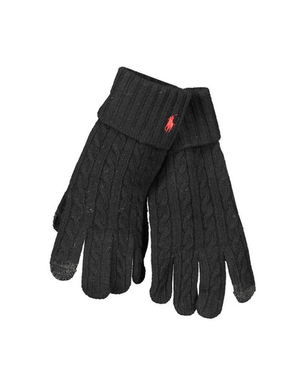 Ralph Lauren Black Wool Men's Glove